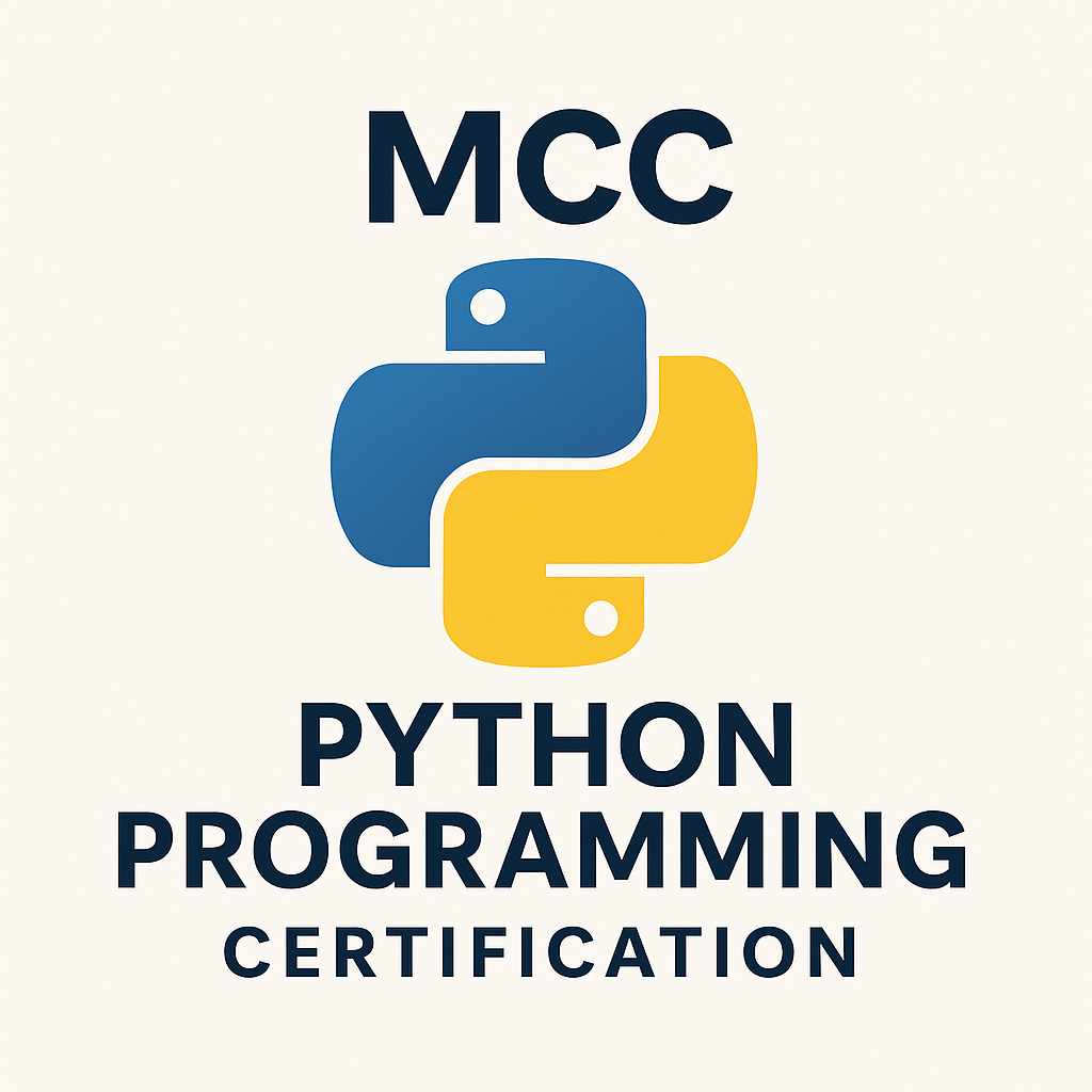 MCC - Python Programming Certification