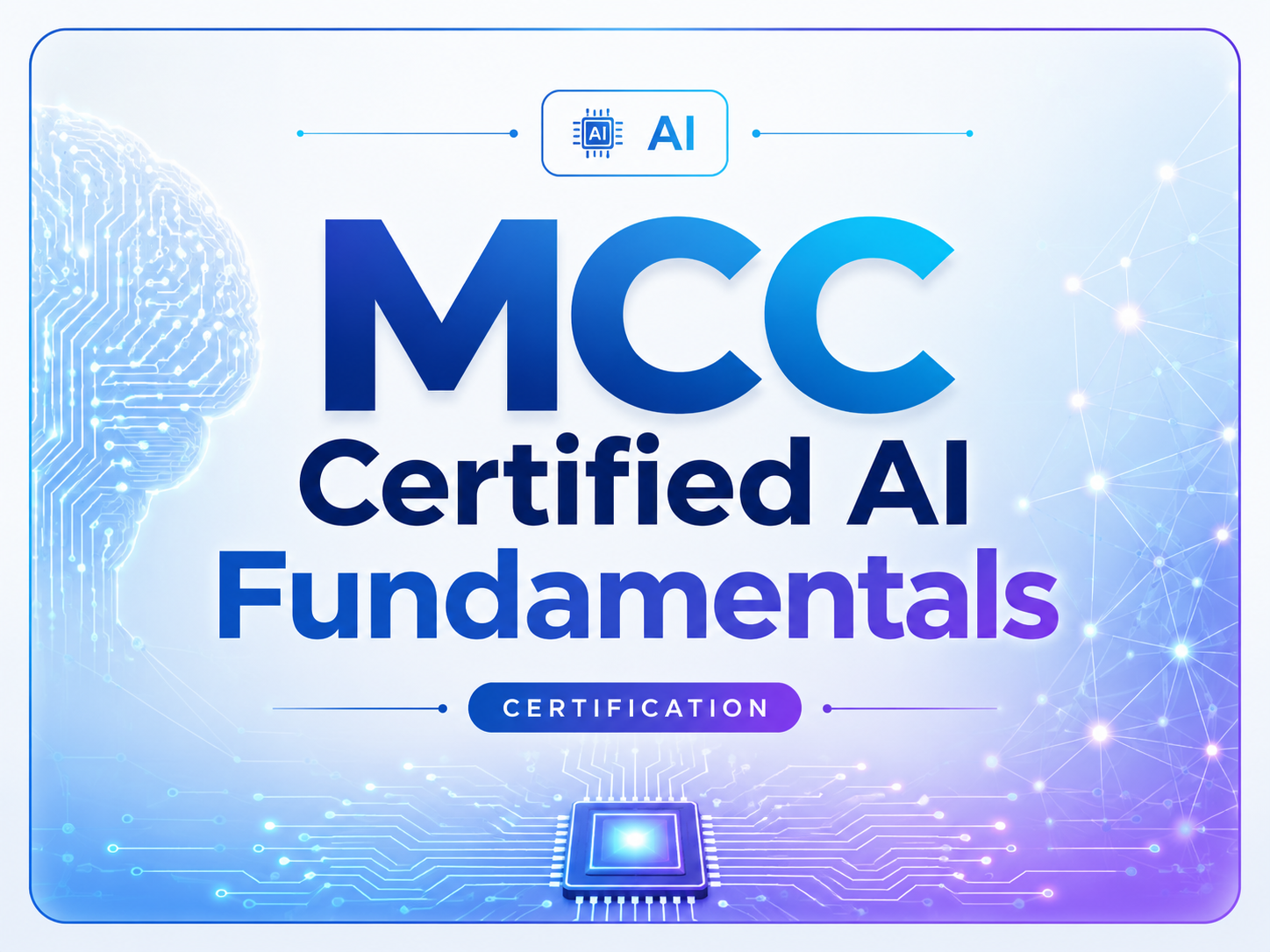 MCC – Certified AI Fundamentals