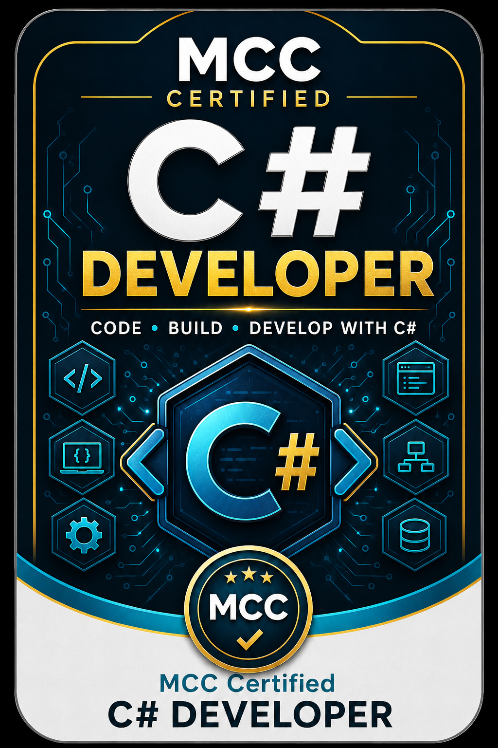 MCC Certified C# Developer