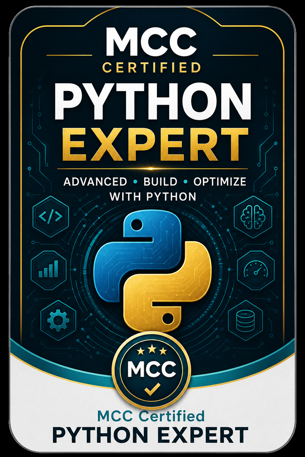 MCC Certified Python Expert